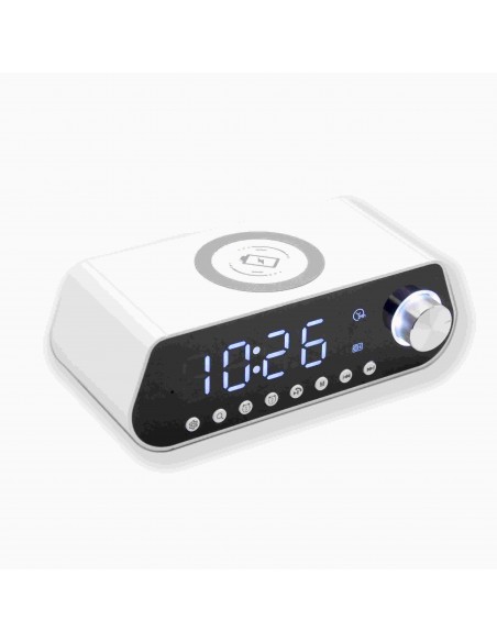 Radio reloj digital Eurofest con carga inalámbrica FD0096/F