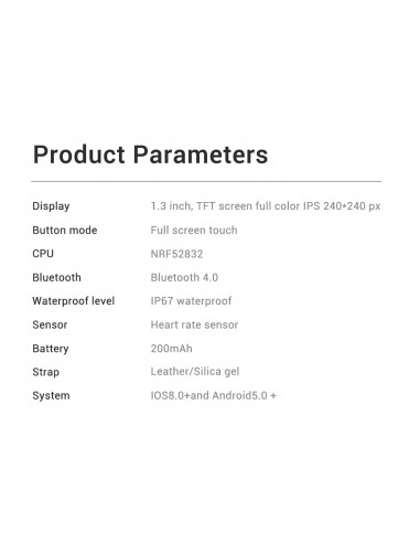 Smartwatch Eurofest FW0109PK