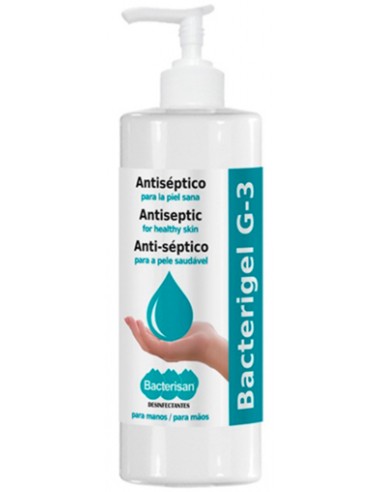 GEL HIDROALCOHÓLICO Bacterigel G-3 500ml