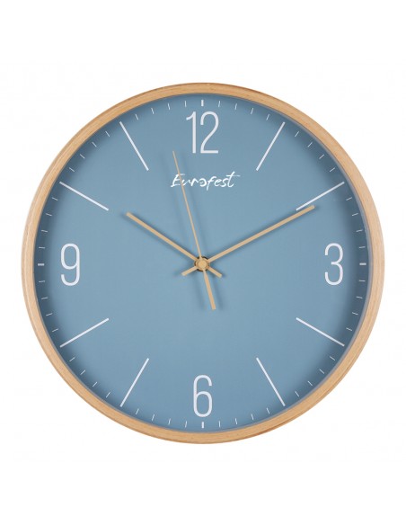 Reloj de pared madera Eurofest FC0148/C