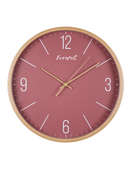 Reloj de pared madera Eurofest FC0148/N
