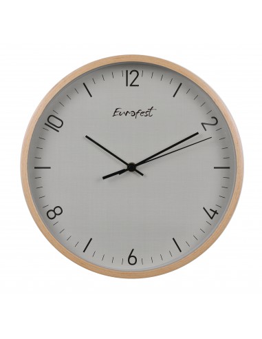 Reloj de pared madera Eurofest FC0147/D