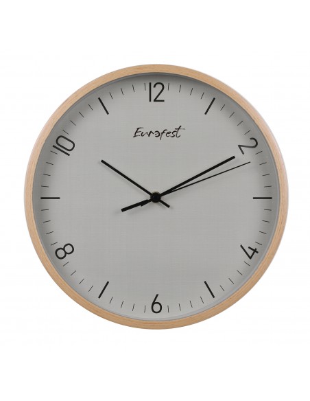 Reloj de pared madera Eurofest FC0147/D