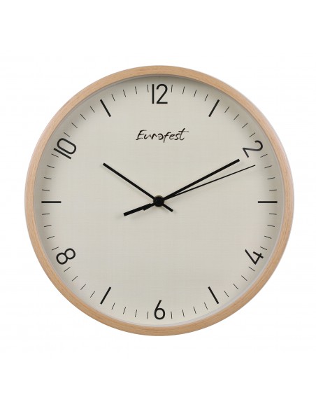 Reloj de pared madera Eurofest FC0147/O